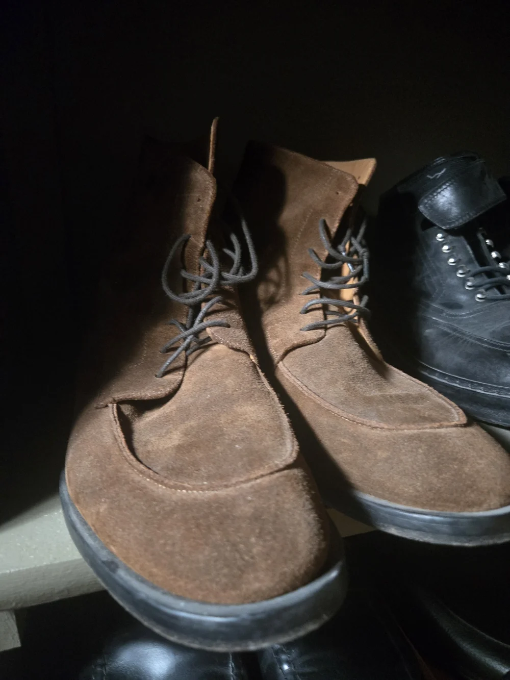 Suede Luxury Elia Maurizi Brown Desert Boot Made In Italy Original Price $495 - Picture 5 of 10